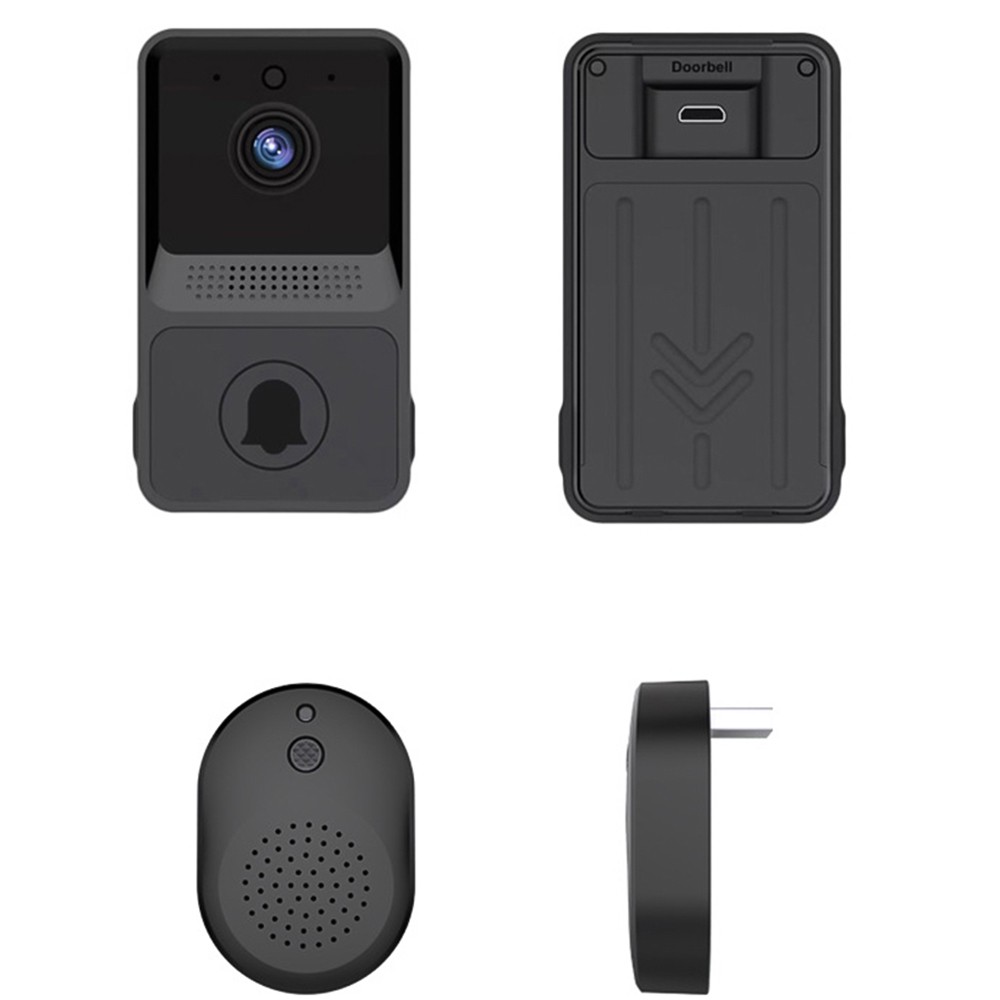Smart Wireless WiFi Doorbell Intercom Video Camera Door Bell Chime Security