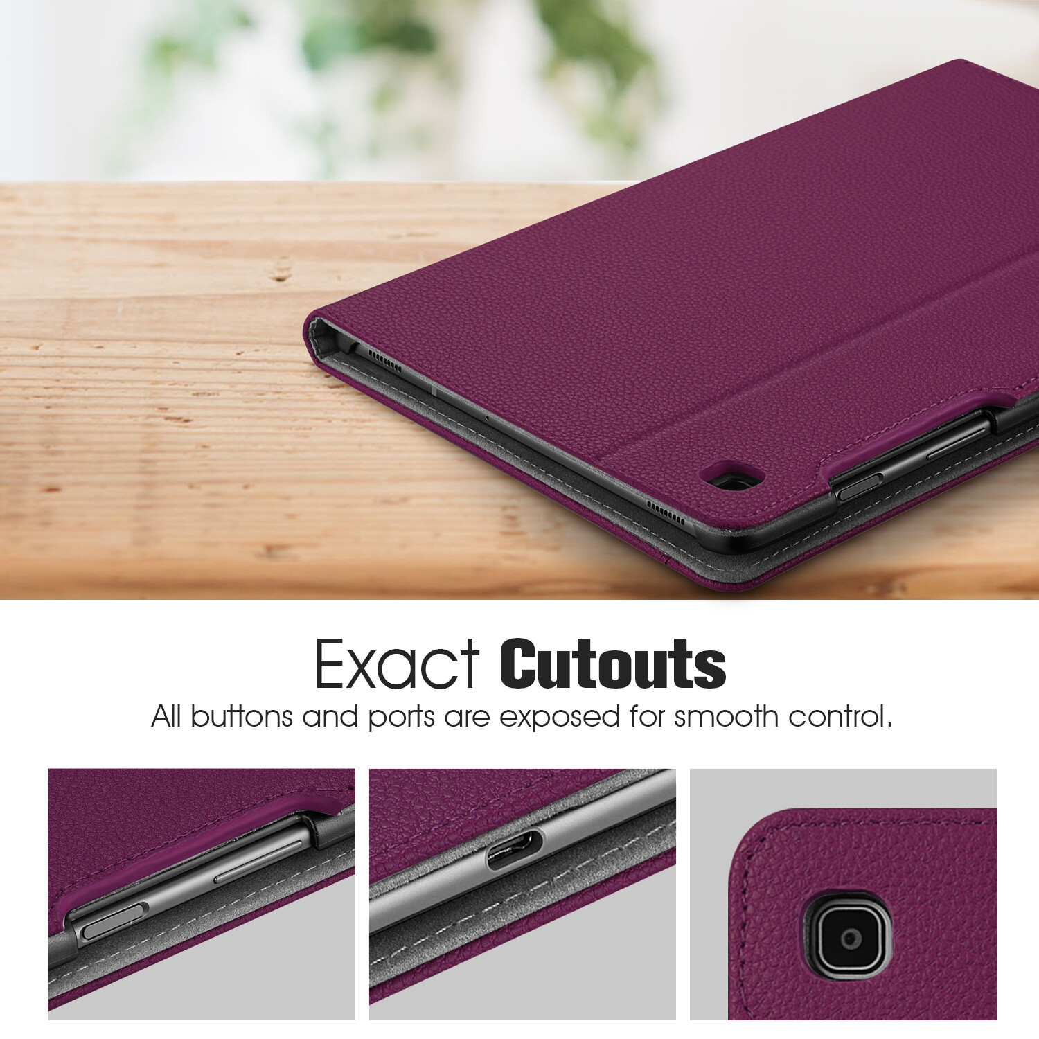 For Samsung Galaxy Tab S5e 10.5 inch 2019 Model Multi-Angle Viewing Stand Case