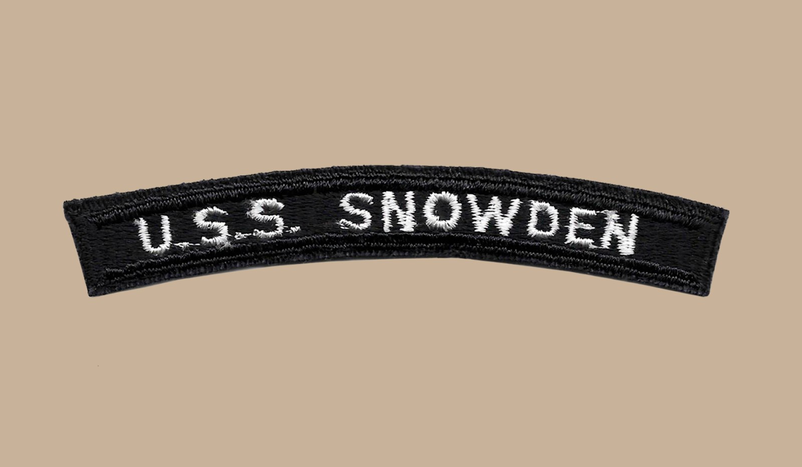 US Navy DE-246 USS Snowden Destroyer Escort UIM Shoulder Rocker Tab (01)