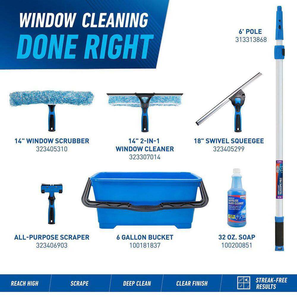 18 In. Swivel Window Squeegee