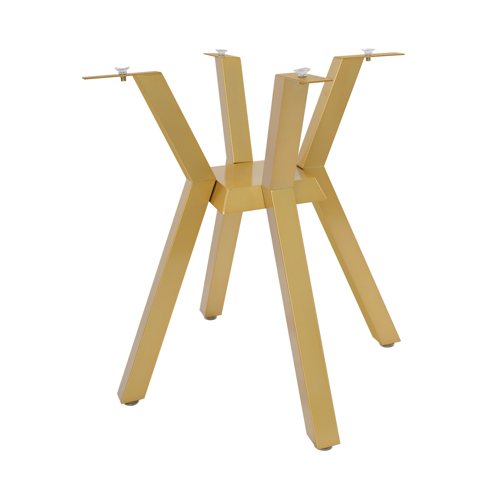 Stable Gold Table Base Modern Table Base 28-inch Metal Table Base 100 kg max