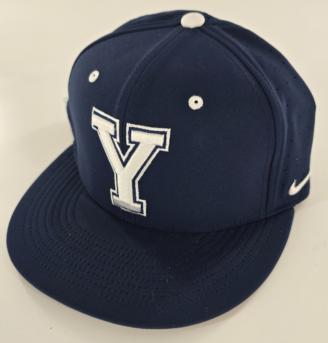 Brigham Young BYU Cougars Nike College Navy Blue Flat Bill Cap Hat Adult 7 3/8