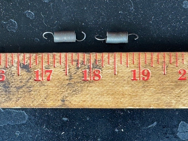 Vintage Original CRAFTSMAN Toolbox Roller Cab Locking Mechanism Tension Springs