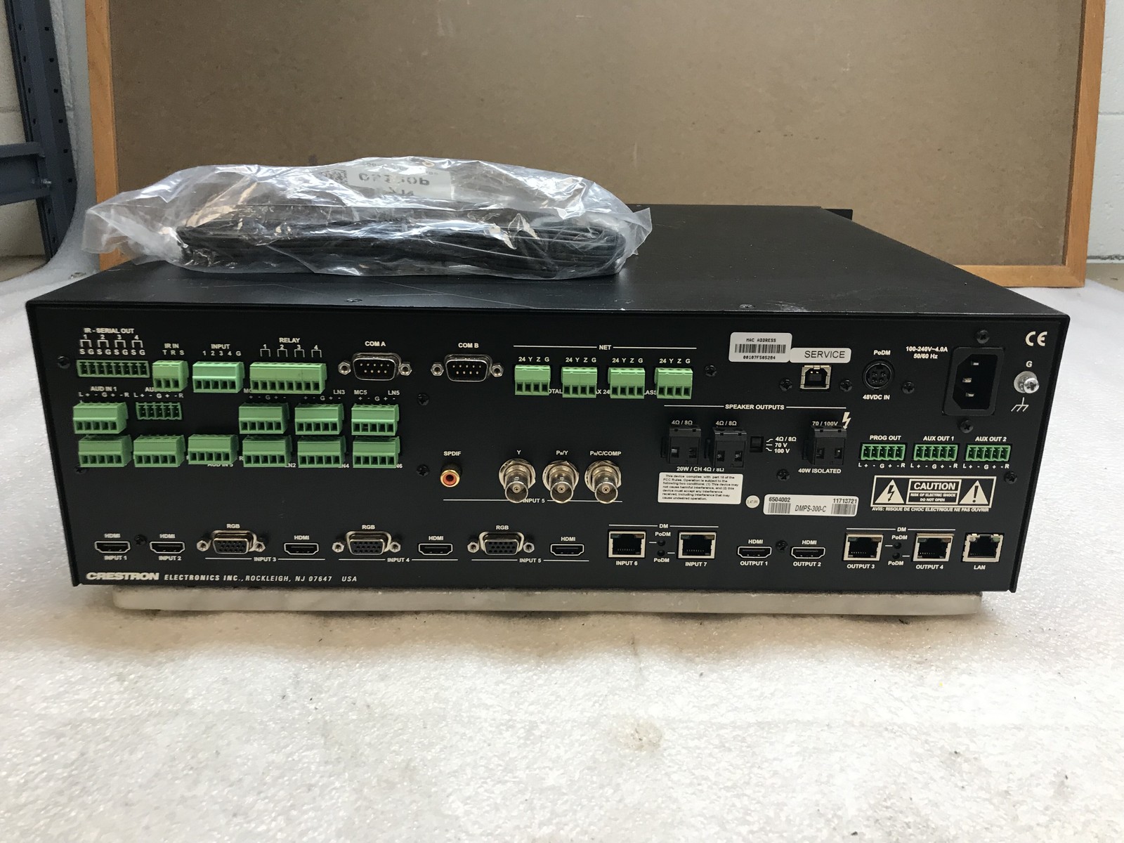 Crestron DMPS-300-C 3-Series Digital Media Presentation System