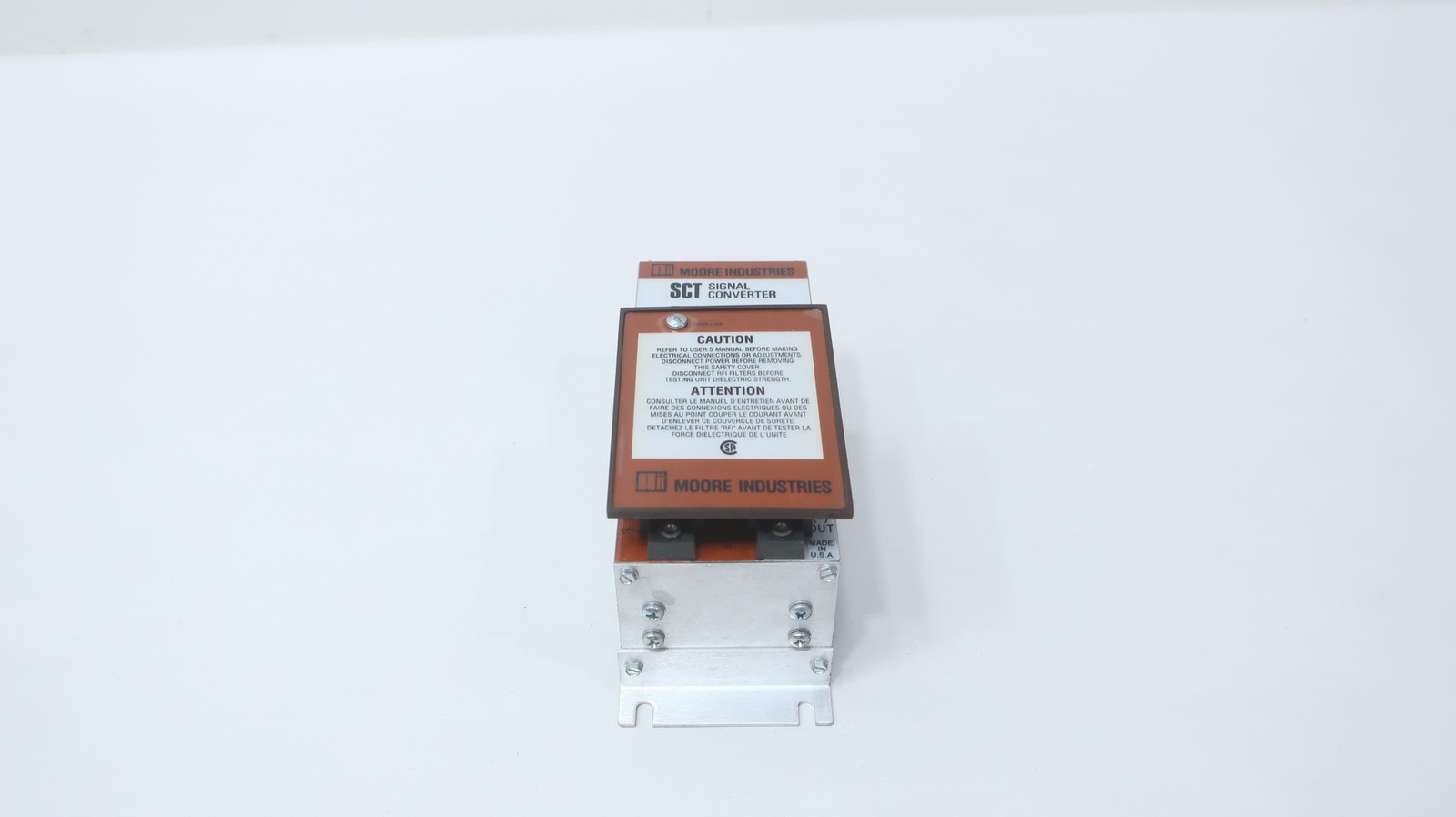 Moore Industries SCT/4-20MA/-10VTO+10V/117AC-B0 Signal Converter