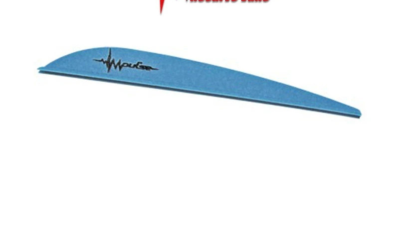 BOHNING IMPULSE VANE 3" -LIGHT BLUE- 100 PACK ~101007LB3~