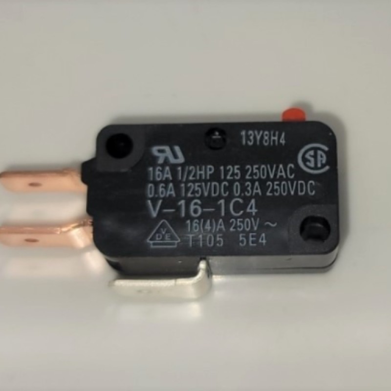 Omron V-16-1C4 16A 250V Miniature Pin Plunger Microswitch
