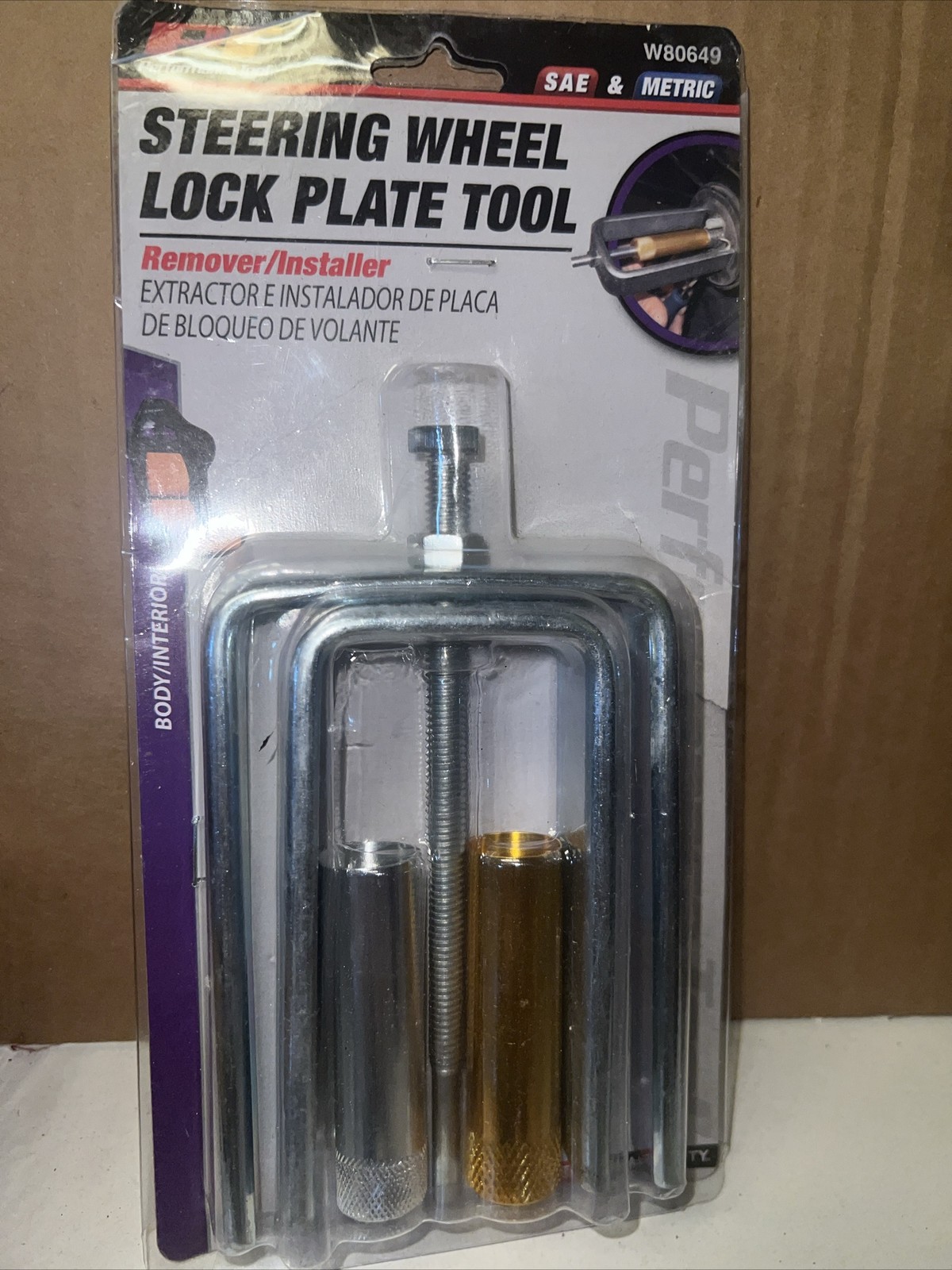 Performance Tool W80649 Steering Wheel Lock Plate tools