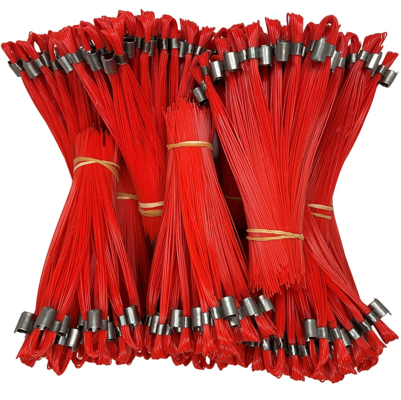 Smi-Carr Stake Chasers Orange 6 Inch Marking Whiskers (500-Count )