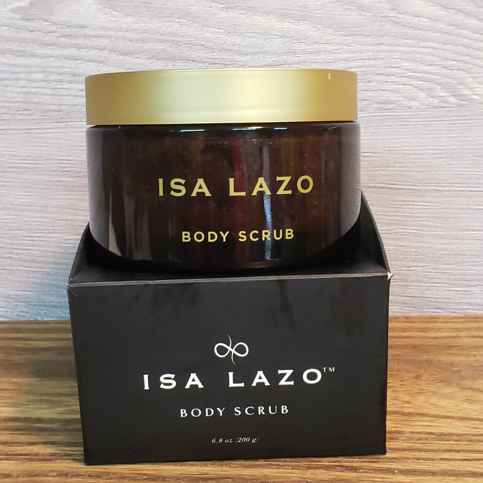 Isa Lazo BODY SCRUB - 200g/6.8 oz - Distressed Box