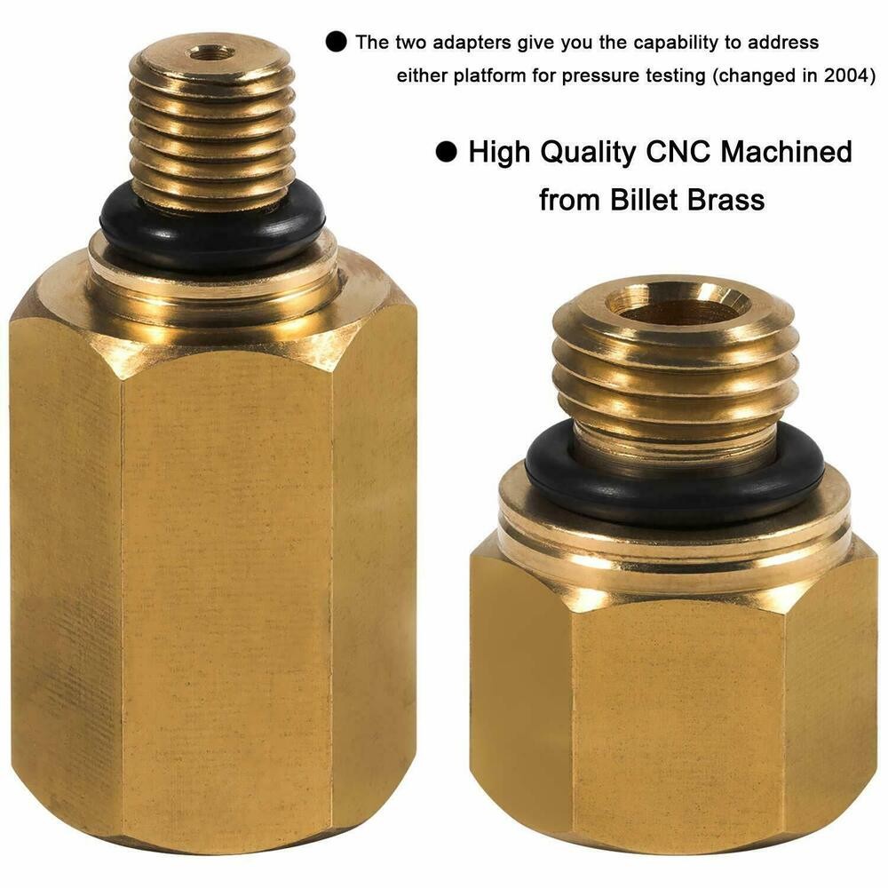 1Pair High Pressure Oil Rail Adapters For Ford 6.0L Diesel ICP Test Tool /*