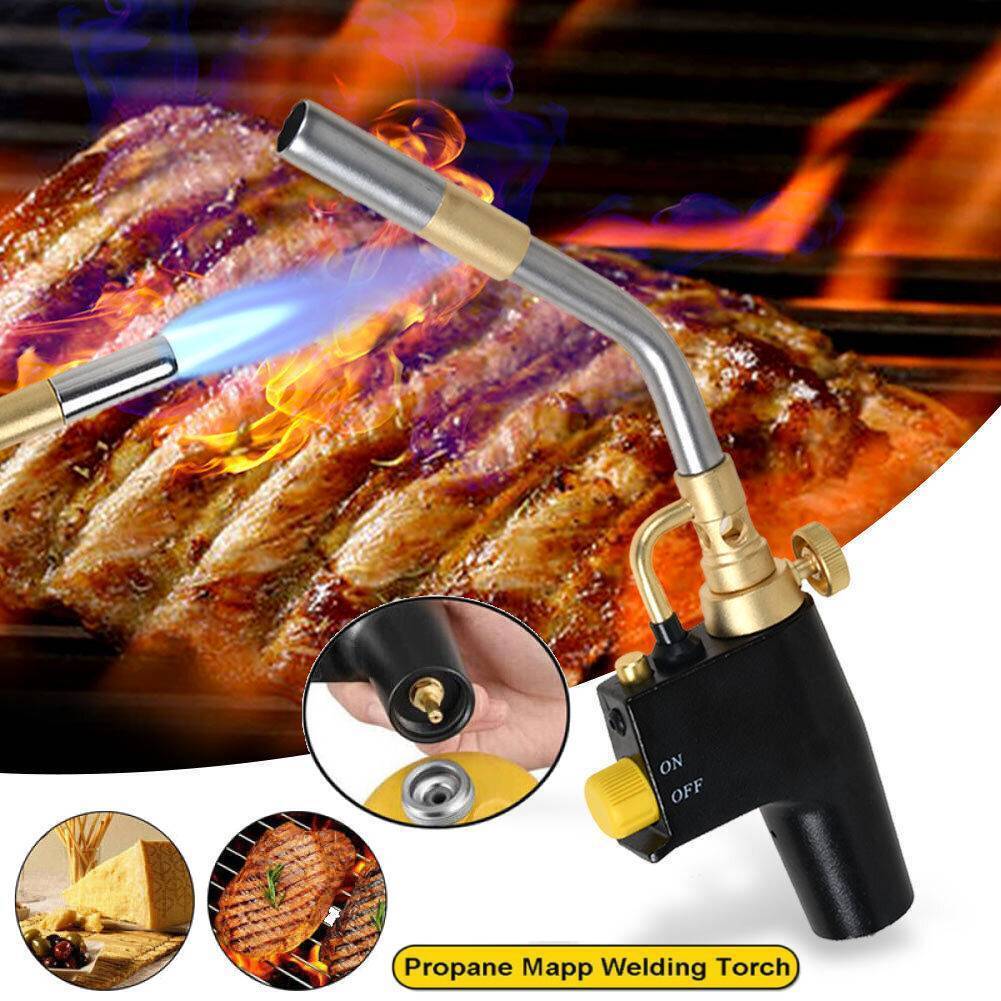 4X Propane Torch Head Trigger Start MAP Gas Torch Head Welding Torch MAPP Torch