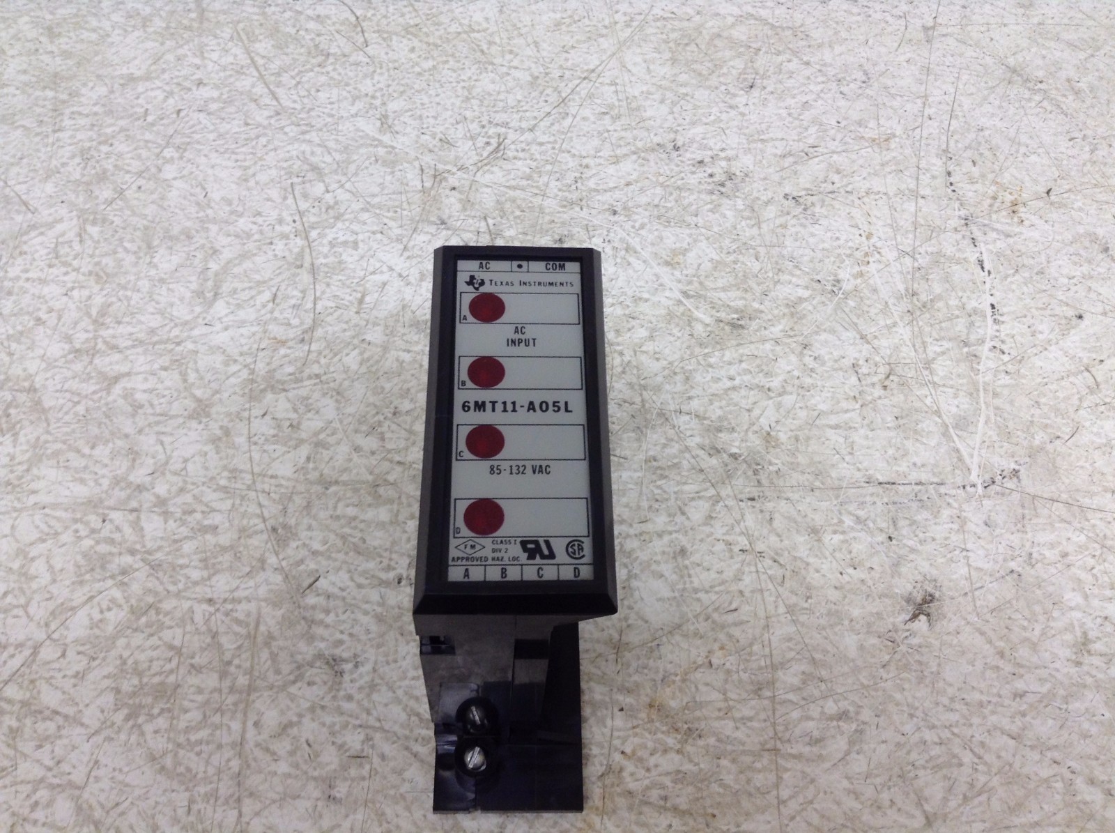 Texas Instruments 6MT11-A05L AC Input Module 85-132 Vac 6MT11A05L