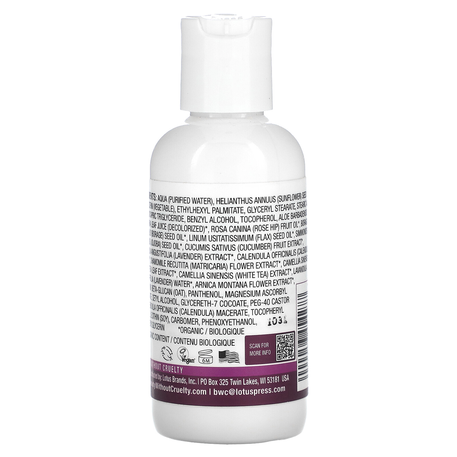 Creamy Eye & Face Makeup Remover, 4 fl oz (118 ml)