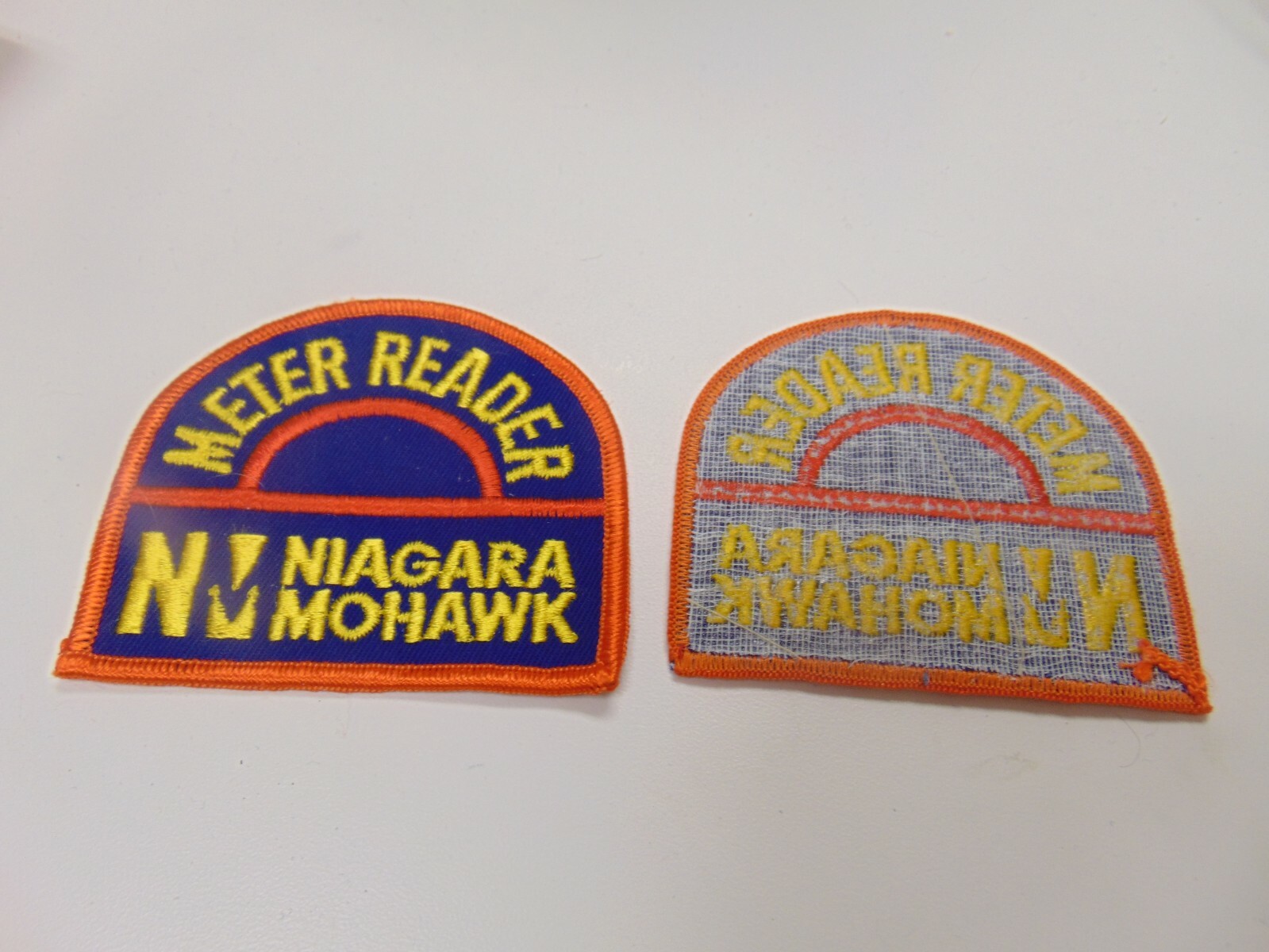 PATCH SEW ON OLDER METER READER NIAGARA MOHAWK