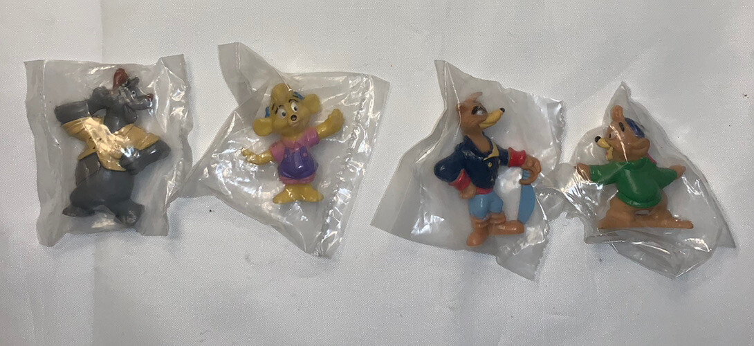 1991 Kelloggs Tales Spin figure set Disney afternoon Darkwing tales vintage MIB