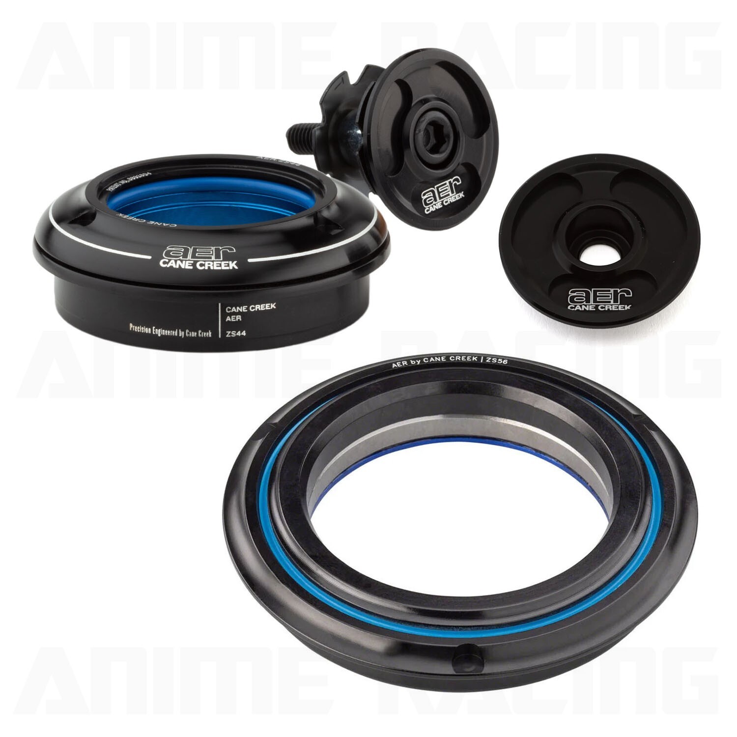 NEW CANE CREEK AER SERiES SEALED BEARiNG TAPERED HEADSET ZS44/28.6 ZS56/40