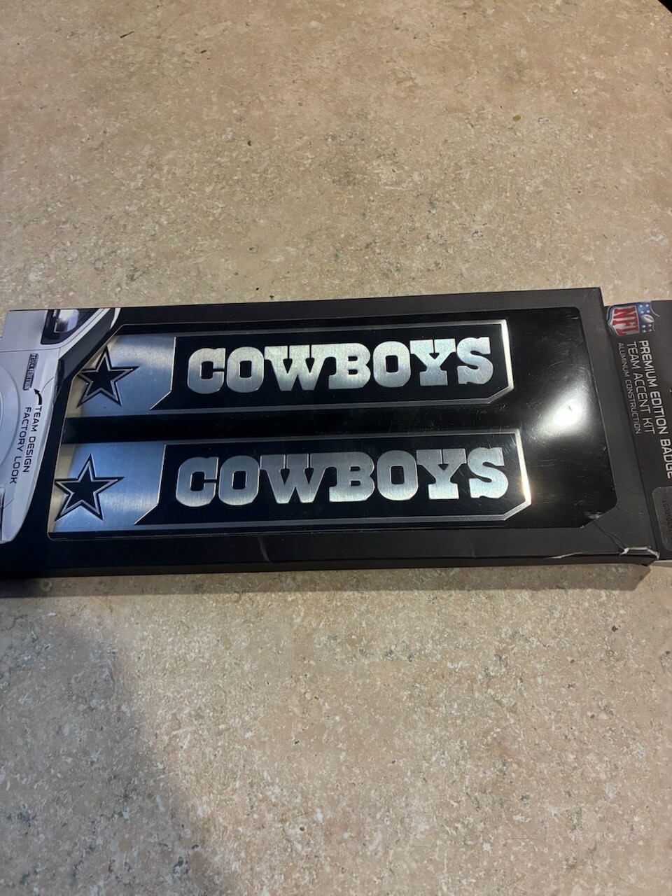 NFL Truck Edition Badge Team Accent Kit - Dallas Cowboys - New In Open Box