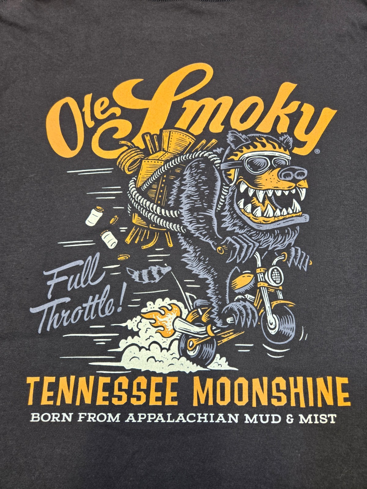 Ole Smoky Shirt Men’s 3XL Black Tennessee Moonshine Distillery Short Sleeve