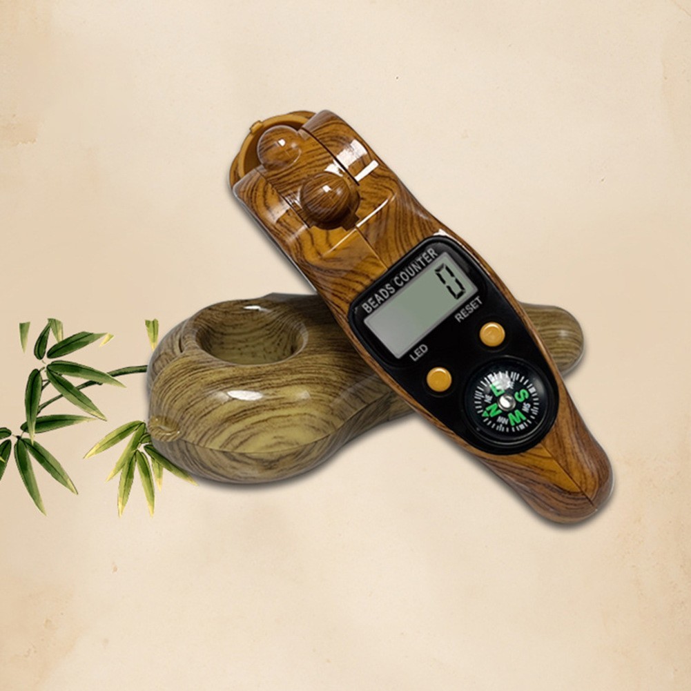 Electronic Bead Counter Compact Design for Meditation and Spiritual Practices