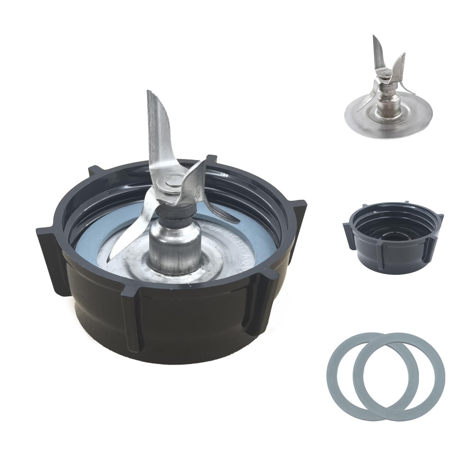 Blender Ice Blade Base Seal Gasket 4 Point Stainless Steel Blender Cutter Spares