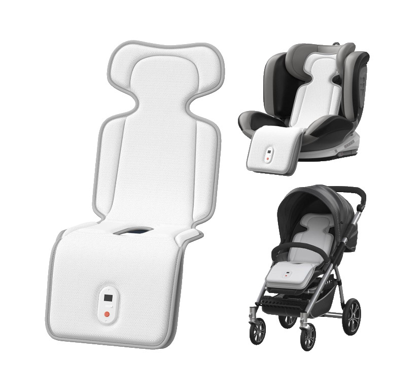 AMACOOL BCP01 Baby Stroller Cooling Pad+ 2 Built-in Blower Up USED