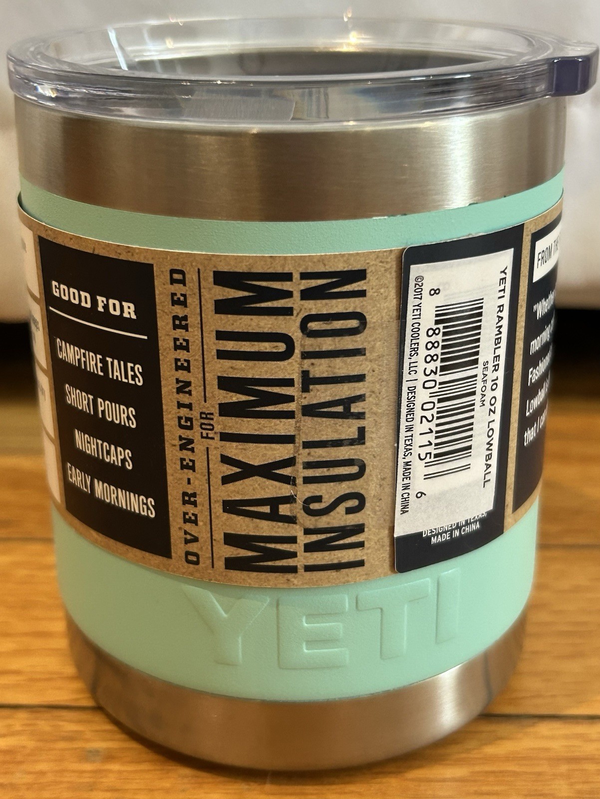 NWT Yeti 10 oz Lowball Rambler in Teal