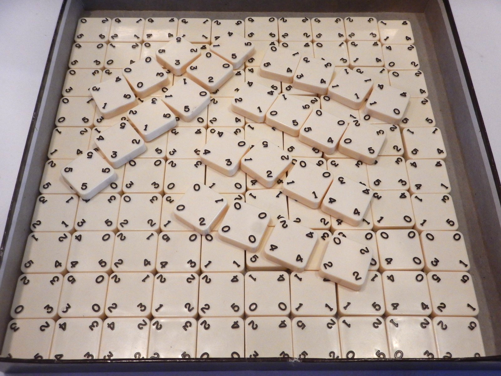 QUAD-OMINOS Game Tiles Replacement Full Set of 125 Tiles Tiles Only