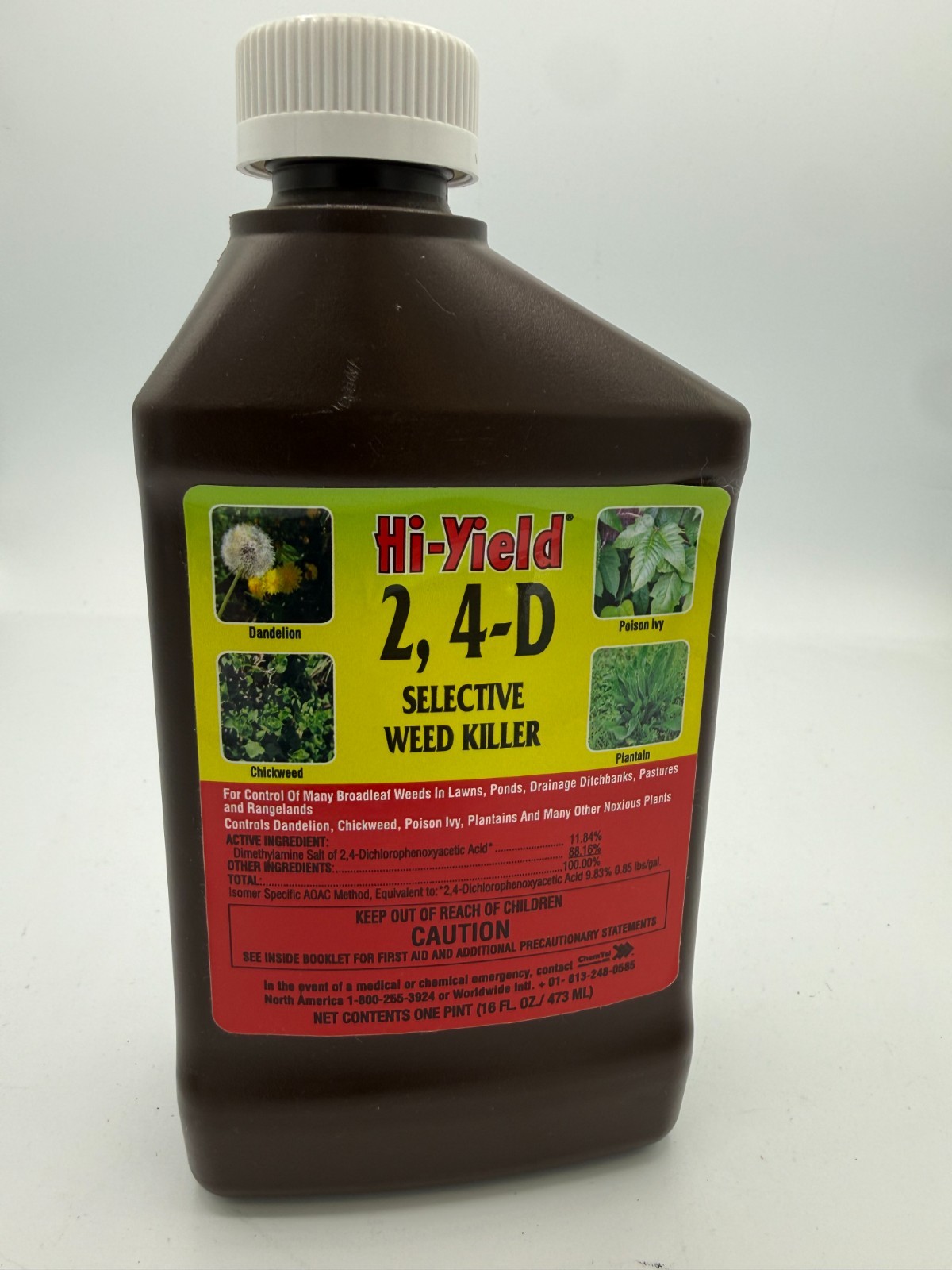 Hi-Yield 2,4-D Selective Weed Killer - 16 oz.