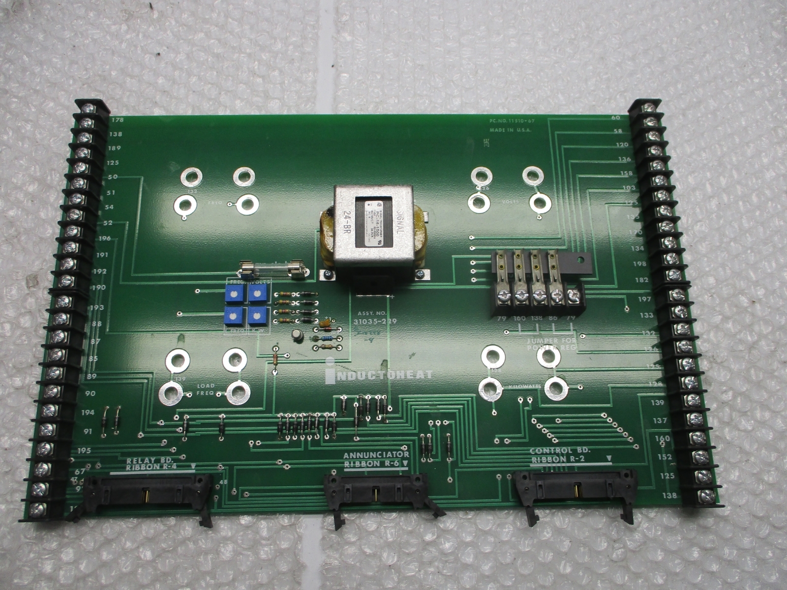 INDUCTOHEAT 31035-229 INTERFACE BOARD NSNP