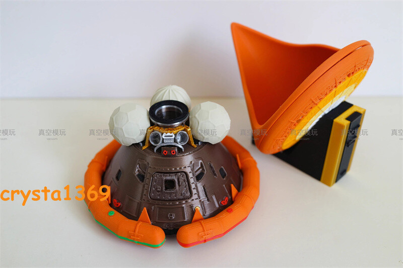 1/32 1/40 Scale Apollo Program Apollo 11 Re-entry Capsule Astronaut Model Toy