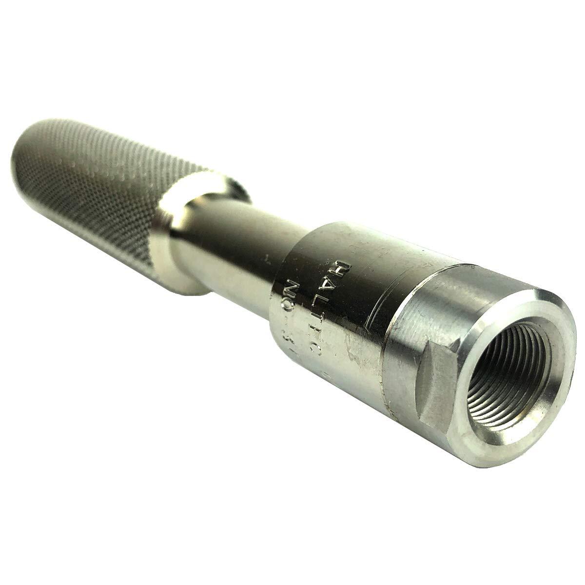 Haltec 377 Large Bore Lock On Air Chuck Solid Brass Core for Large Valves