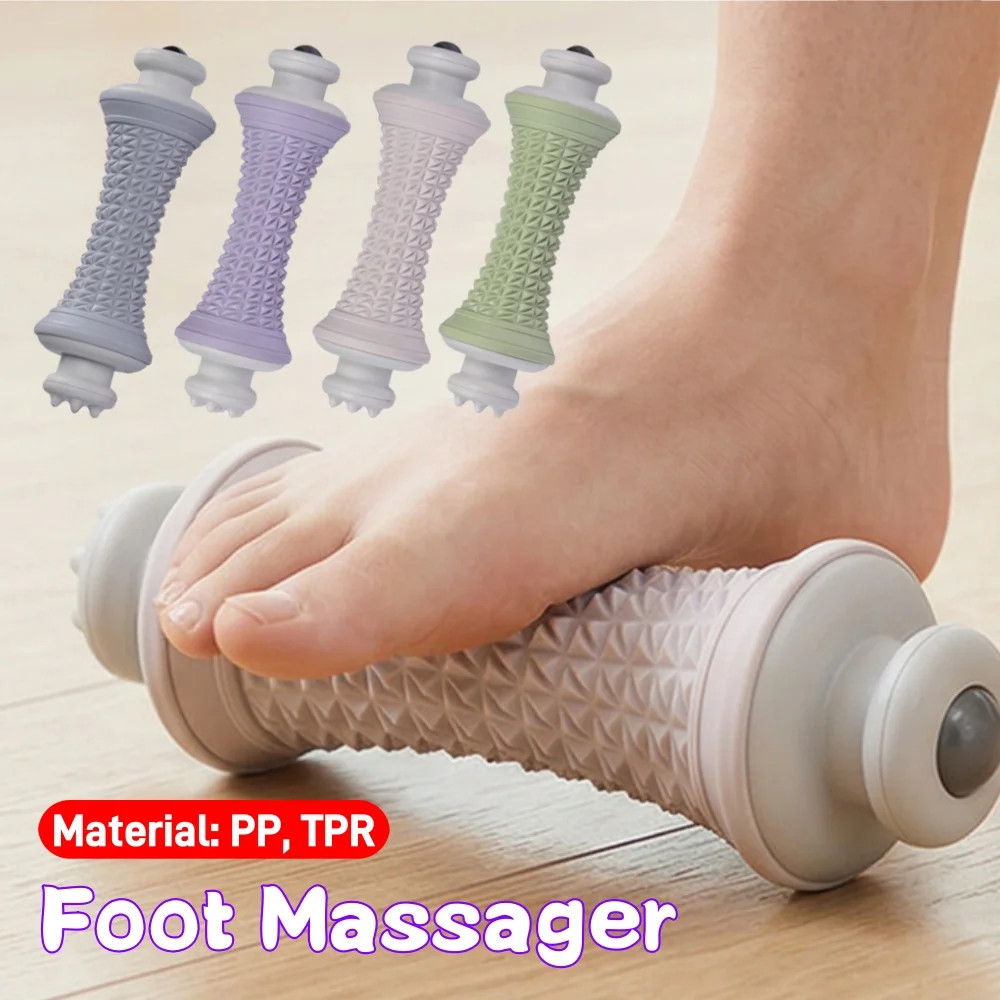3 In 1 Foot Massager Massage Roller Yoga Massage Ball Plantar Fascia Roller Musc