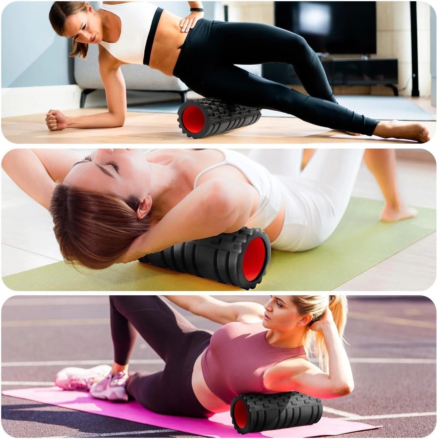 High Density Foam Roller - 13" for Effective Deep Tissue and Mobility Workouts