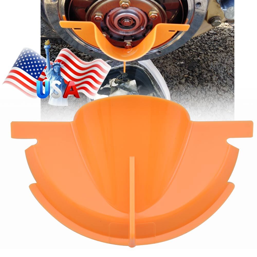 Black Primary Case Oil Fill Funnel Fit For Harley Electra Glide Fat Bob Softail