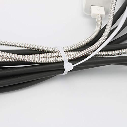 1000 Pack 4 inch Nylon Plastic Cable Zip Ties Small Wire Wraps Cable Management
