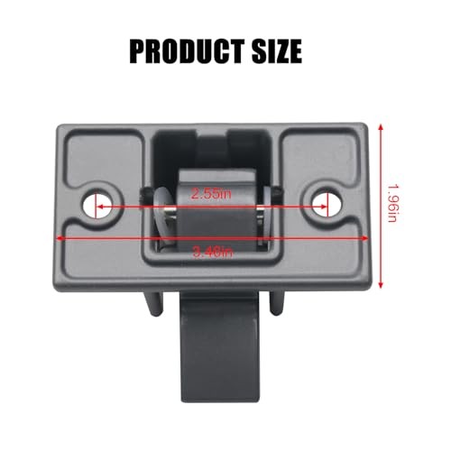 2Pcs Camper Awning Brackets Compatible with Dometic Sun Chaser Lower Gray