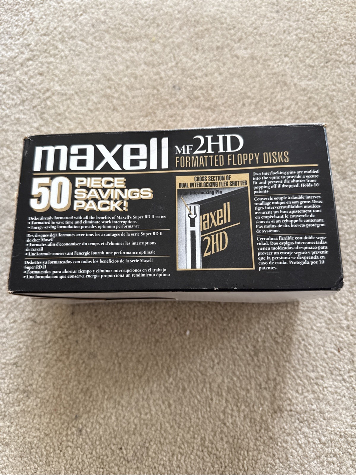 Maxell MF2HD 3.5 Floppy 49-Pack