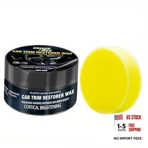 Ultimate Car Plastic and Trim Restorer - Back to Black Restores Faded Trim, UV
