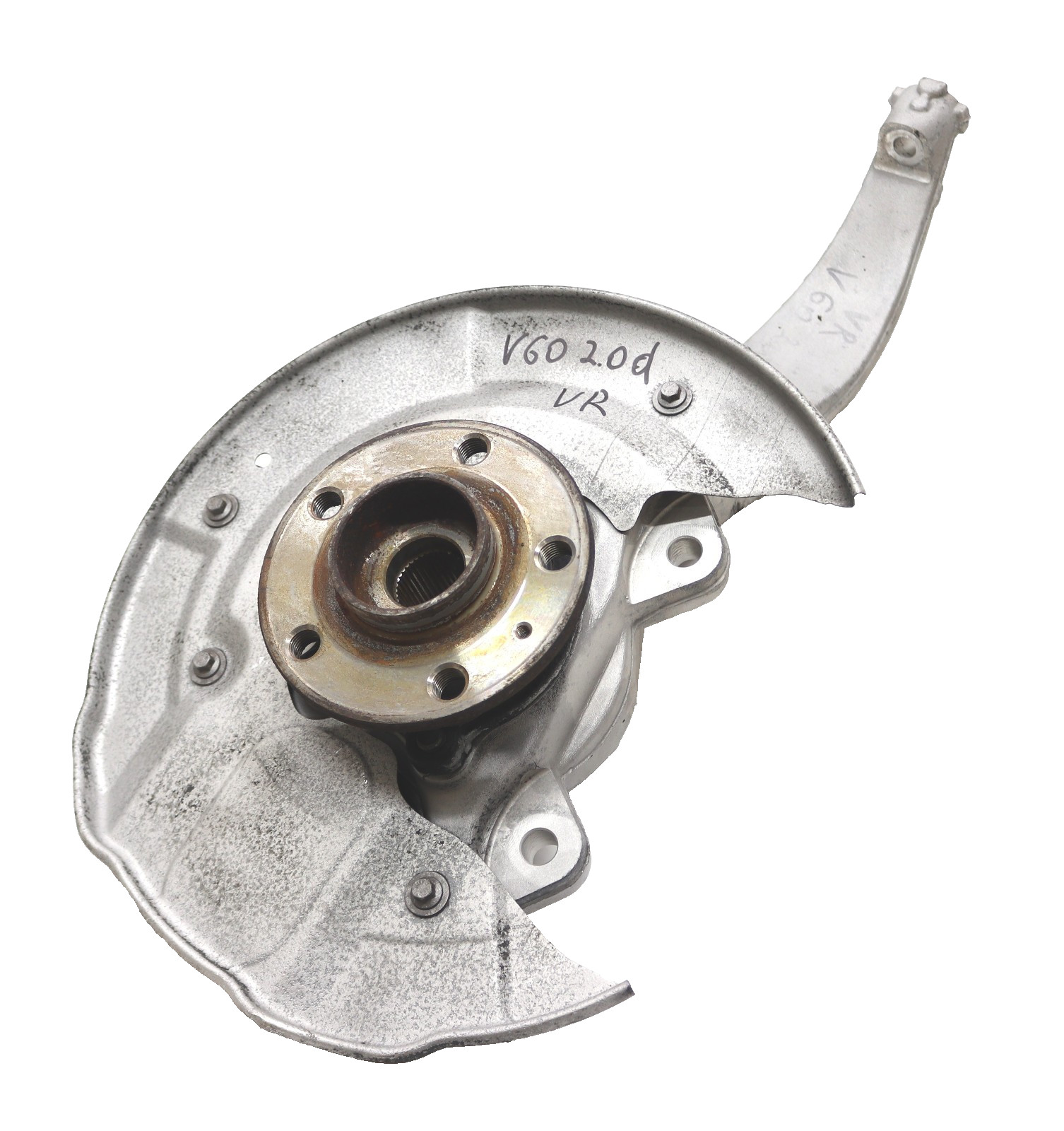 Volvo V60 II Facelift 2.0D 31476316 Knuckle Wheel Bearing Front Right 32370046