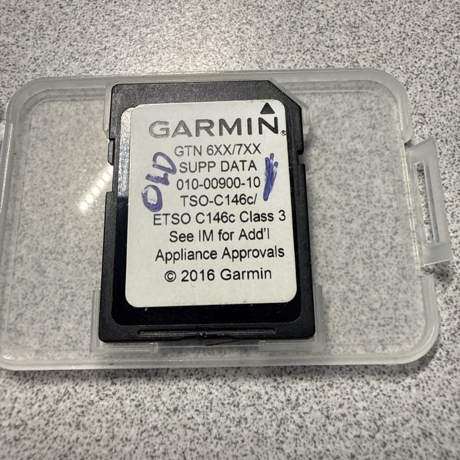 Garmin GTN 6XX/ 7XX Supplemental Data Card 010-00900-10 Aviation Data