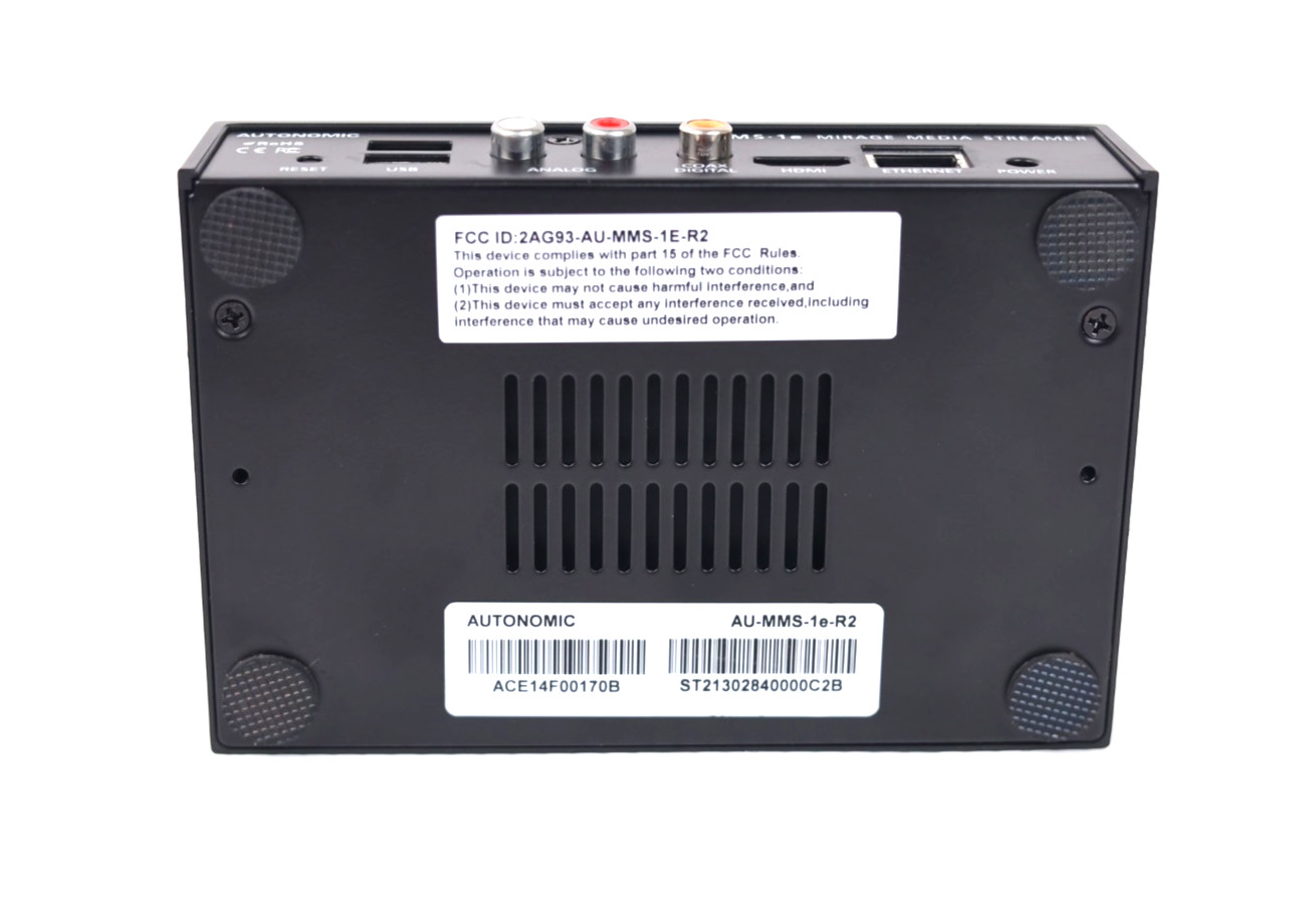 Autonomic MMS-1e R2 Media Streamer w566