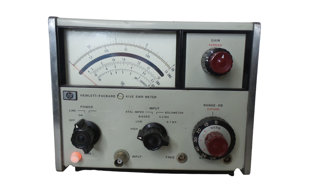 HEWLETT-PACKARD HP 415E SWR METER - Free Shipping