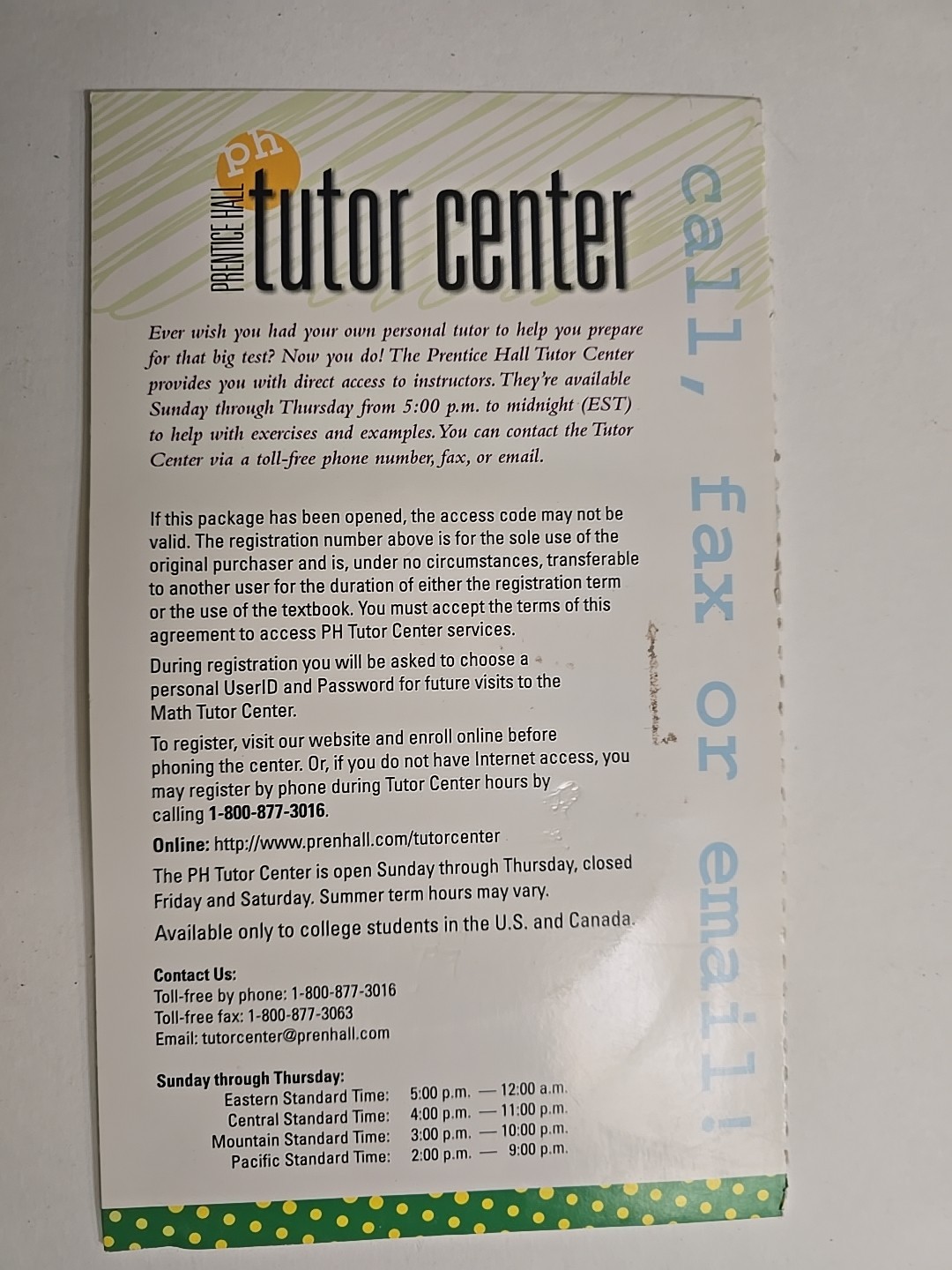 Prentice Hall CD-Rom Lecture Series Math Tutor Center