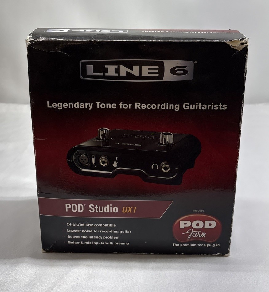 Line 6 TonePort UX1 Digital Recording Interface - used complete open box