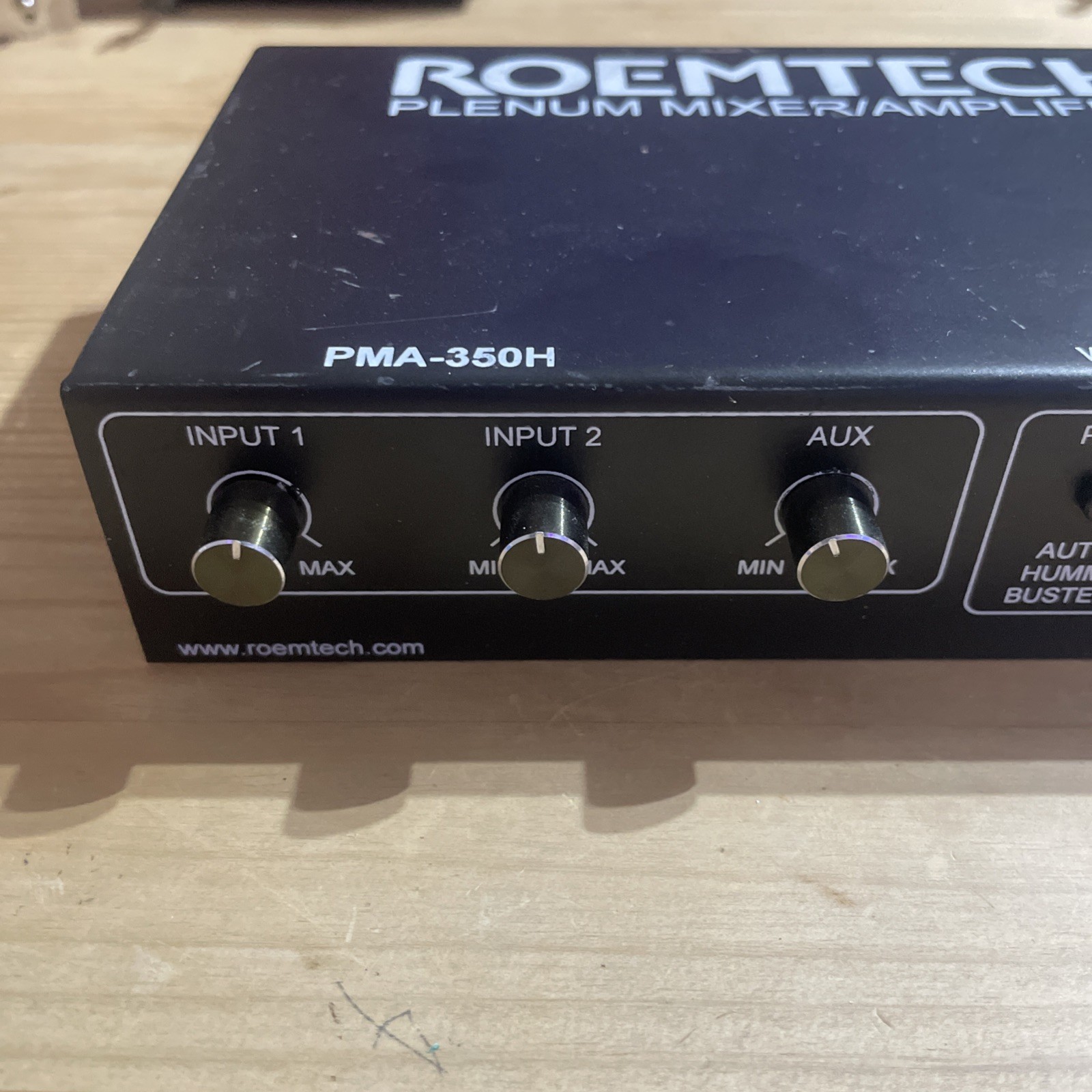 Roemtech Plenum Audio Mixer-Amp PMA-350H