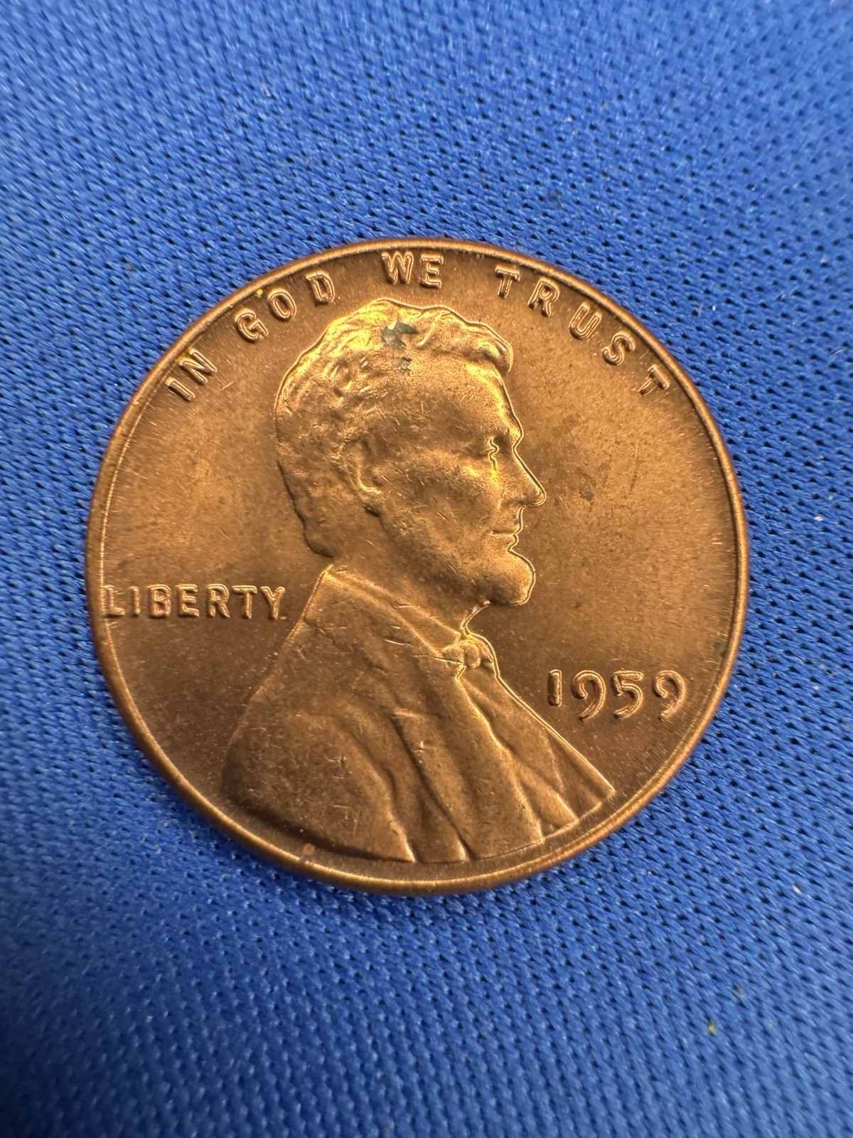 1959 Lincoln Memorial Cent Coin