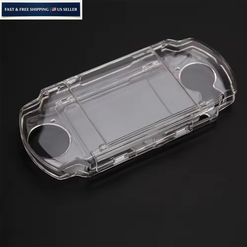 Transparent Hard Shell Case Cover Compatible with PSP 2000/3000, Clear