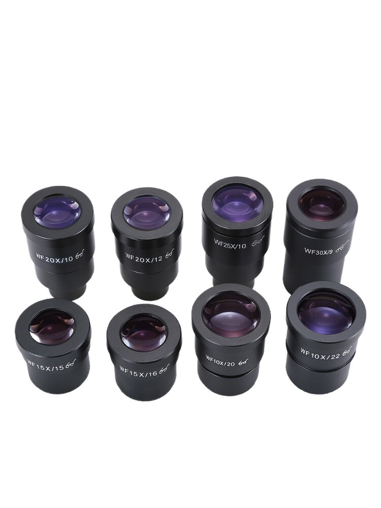 10X 20X 30X Stereo Microscope High Eyepoint Wide-angle Eyepiece 30mm 30.5mm