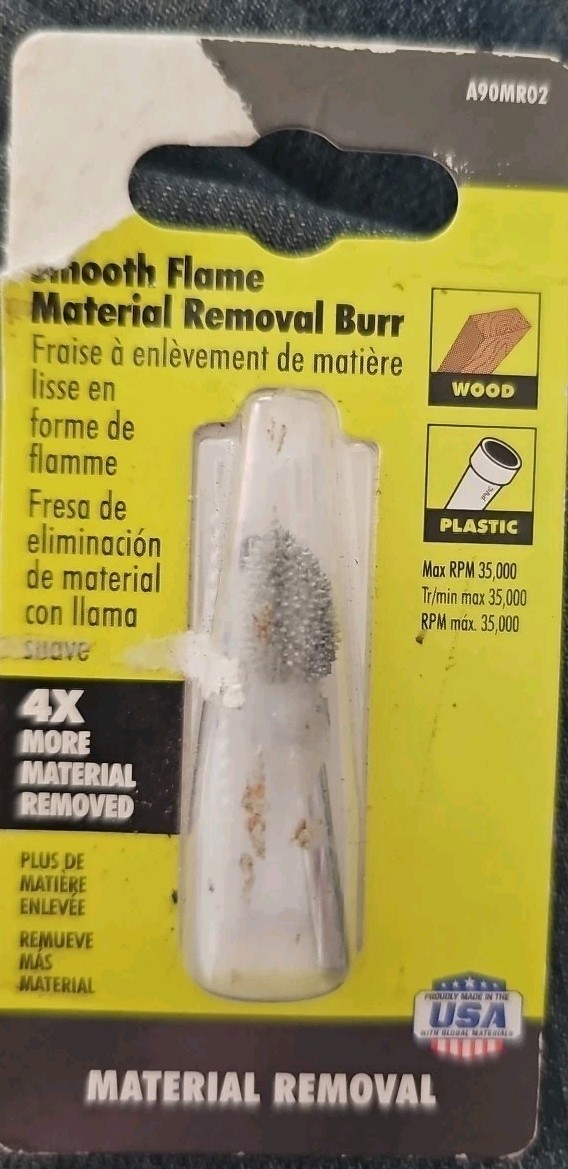 Ryobi A90MR02 Smooth Flame Material Removal Burr